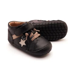 Old Soles Boy's Rad Pave Casual Shoes - Black / Taupe / Sporco Discount
