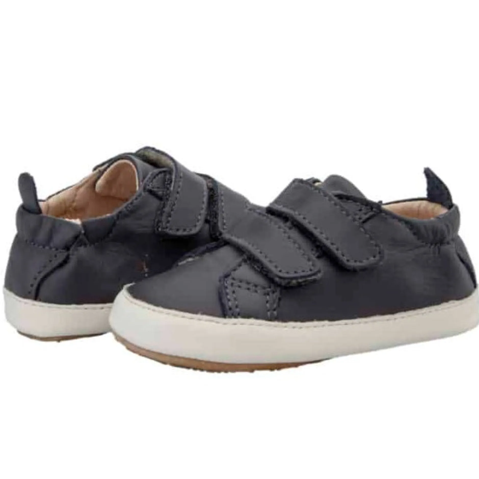 Old Soles Boy's 113RT Bambini Markert Casual Shoes - Navy / White Sale