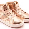 Old Soles Girl's 1004 Sole Base Casual Shoes - Copper / Copper Suede / White Copper Sole Hot