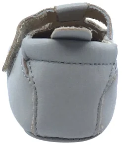 Old Soles Girl's 053 T-Petal Cut-Out Detail Grey Leather Mary Jane Flats Outlet