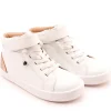 Old Soles Girl's and Boy's 1011 Sneaksta Rainbow Casual Shoes - Snow / Copper / Glam Argent Clearance
