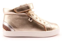 Old Soles Girl's and Boy's 1011 Sneaksta Rainbow Casual Shoes - Titanium / Silver / Glam Choc / Gold Hot