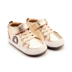 Old Soles Girl's Baby Zig Casual Shoes - Titanium / Rich Silver / Glam Gunmetal Online
