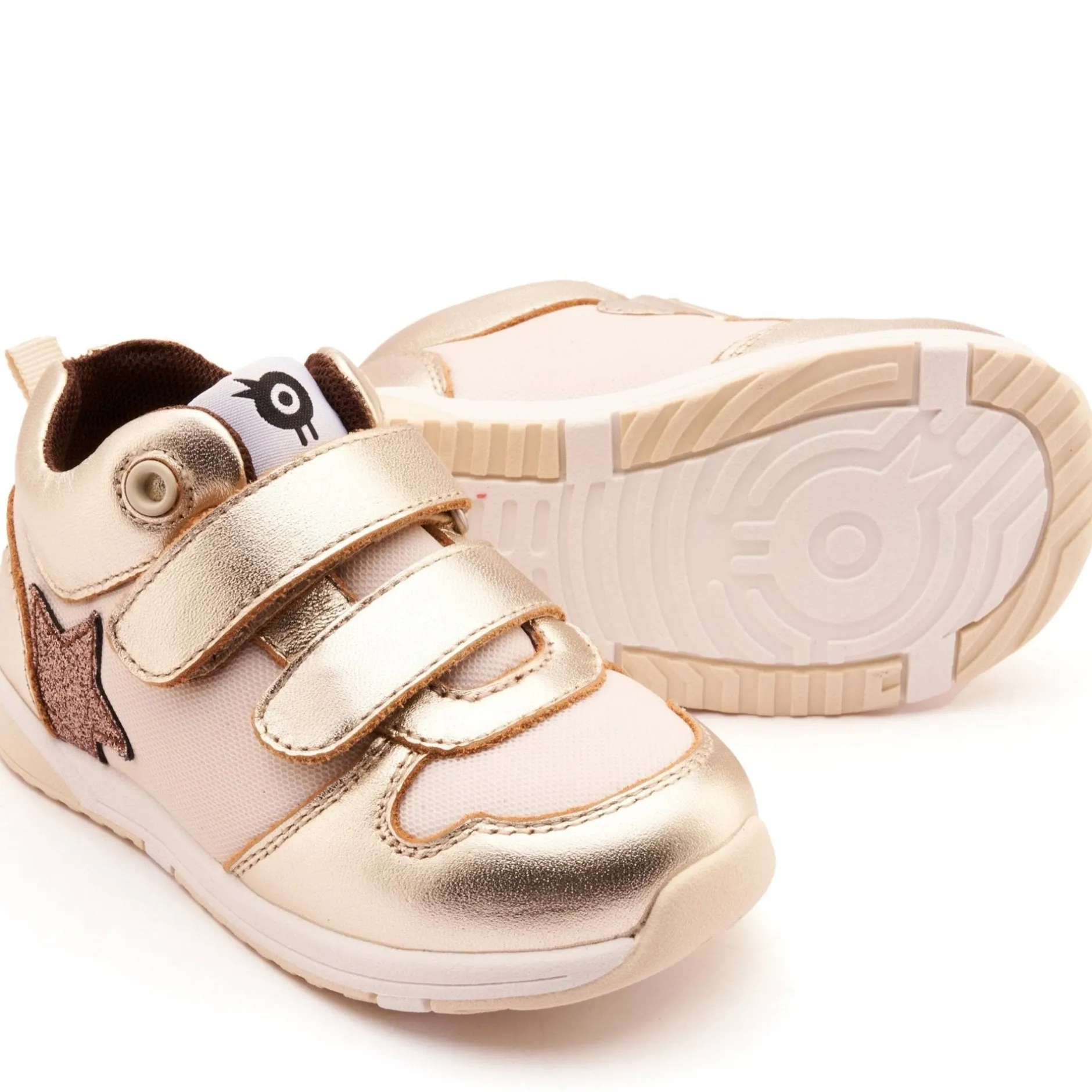 Old Soles Girl's Cefalu Casual Shoes - Titanium / Titanium / Glam Choc Clearance