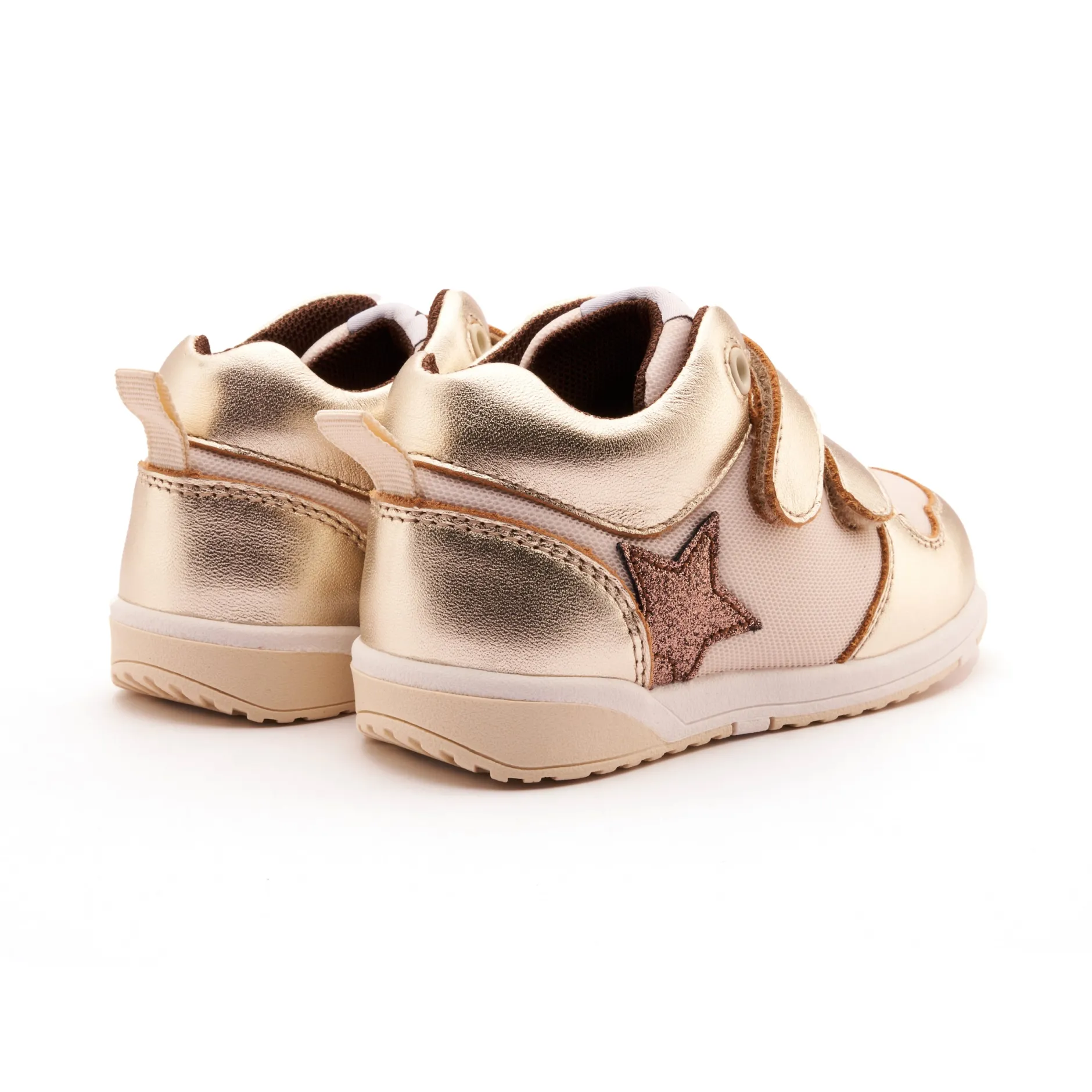 Old Soles Girl's Cefalu Casual Shoes - Titanium / Titanium / Glam Choc Clearance