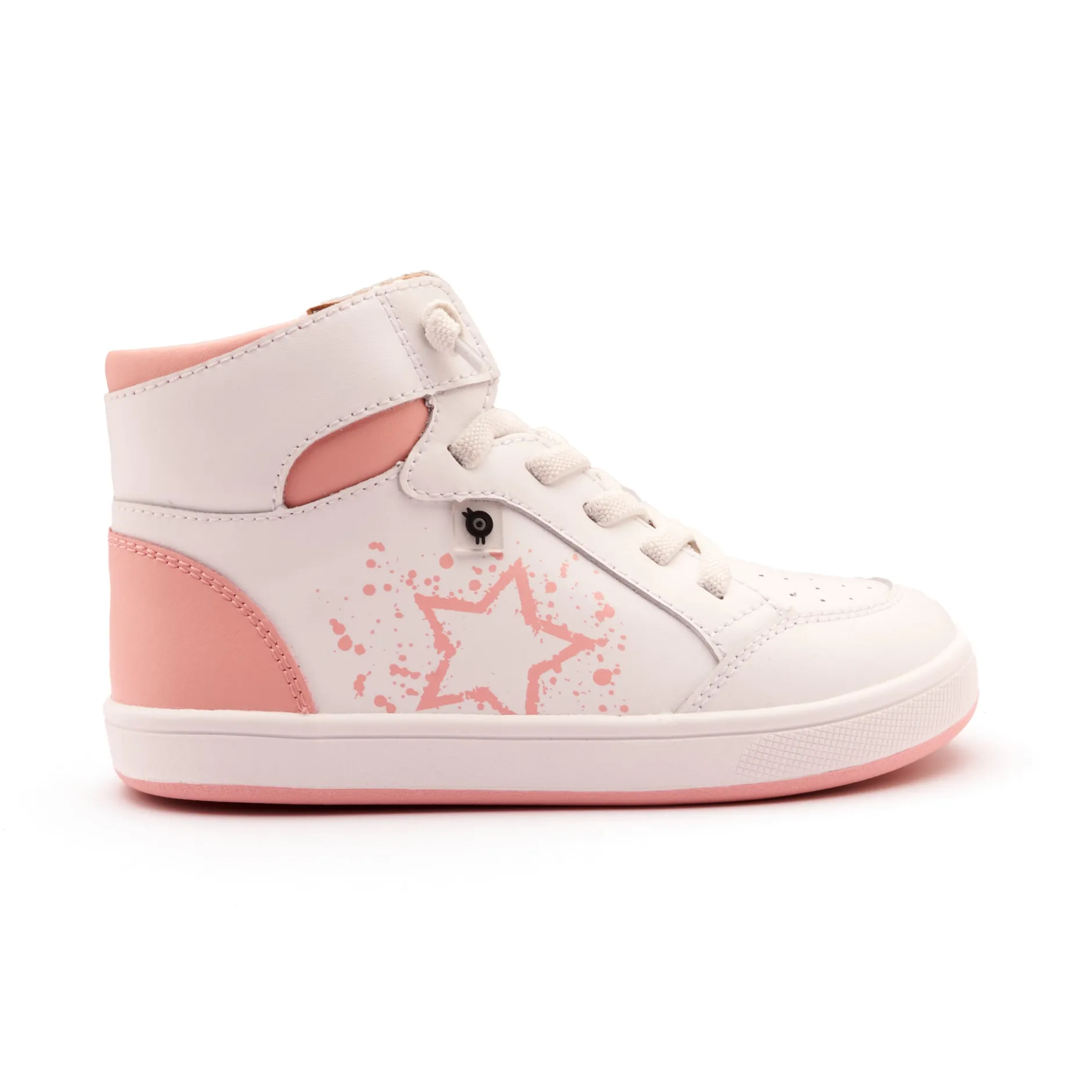 Old Soles Girl's High Splash Casual Shoes - Snow / Cipria / White Cipria Best