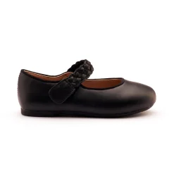 Old Soles Girl's Lady Plat Shoes - Black Fashion