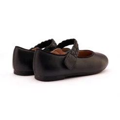 Old Soles Girl's Lady Plat Shoes - Black Fashion
