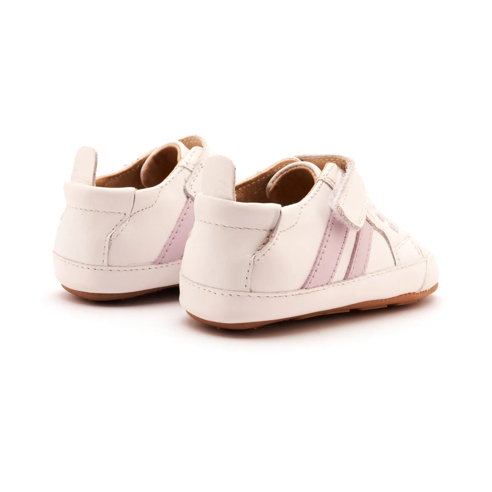 Old Soles Girl's Low Roller Casual Shoes - Snow / Lilium Fashion