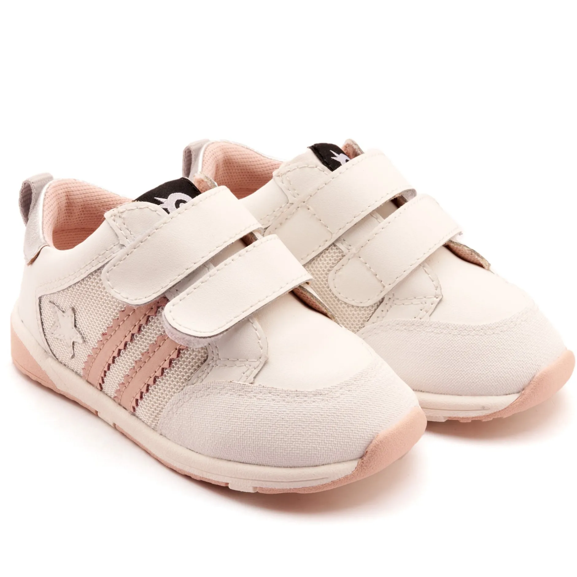 Old Soles Girl's Marvel Squad Casual Shoes - Snow / Powder Pink / Silver Best