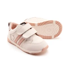 Old Soles Girl's Marvel Squad Casual Shoes - Snow / Powder Pink / Silver Best