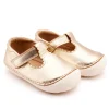 Old Soles Girl's Pave Classic-T Mary Jane Shoes - Gold / Snow Discount