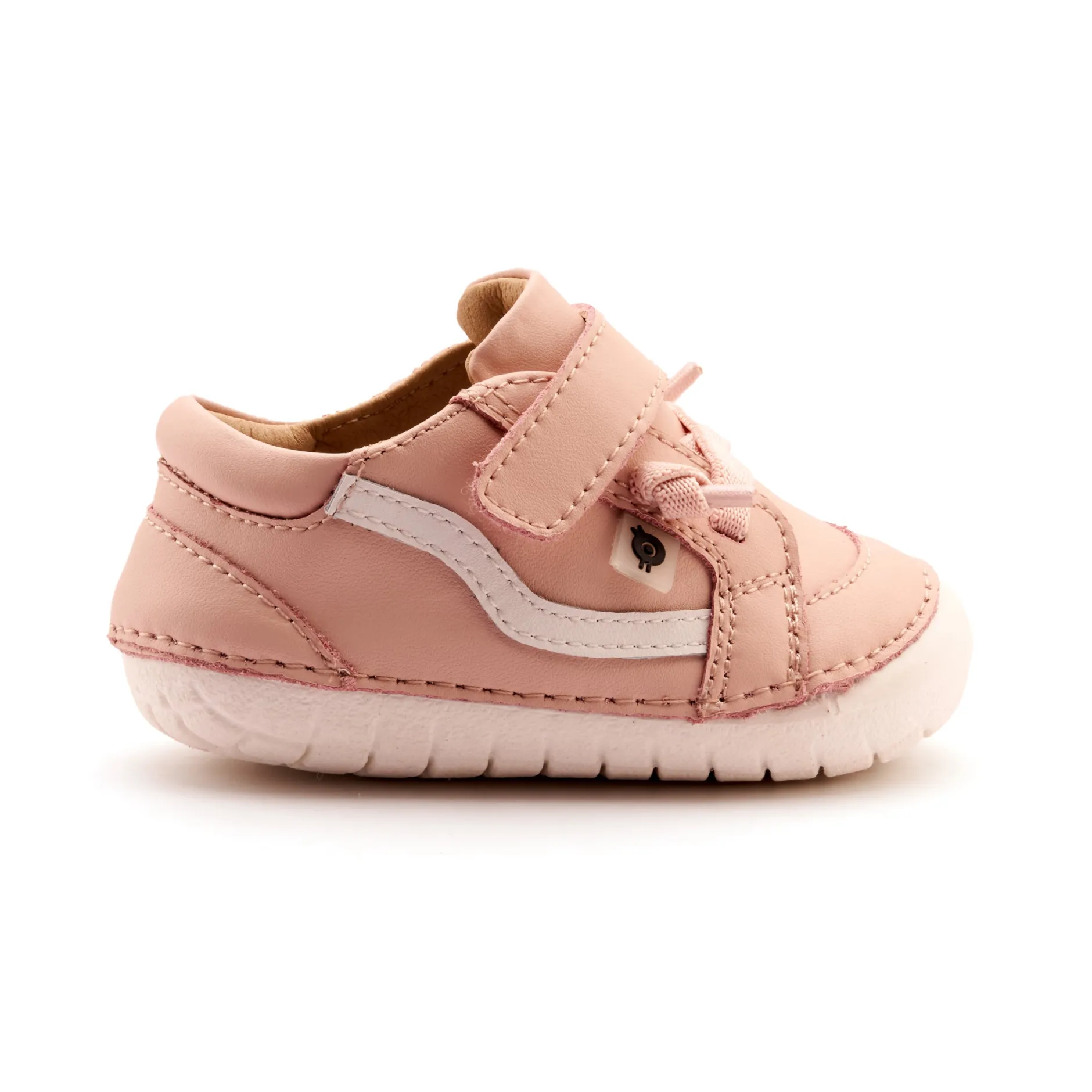 Old Soles Girl's Pave Squiggle Casual Shoes - Powder Pink / Snow Best