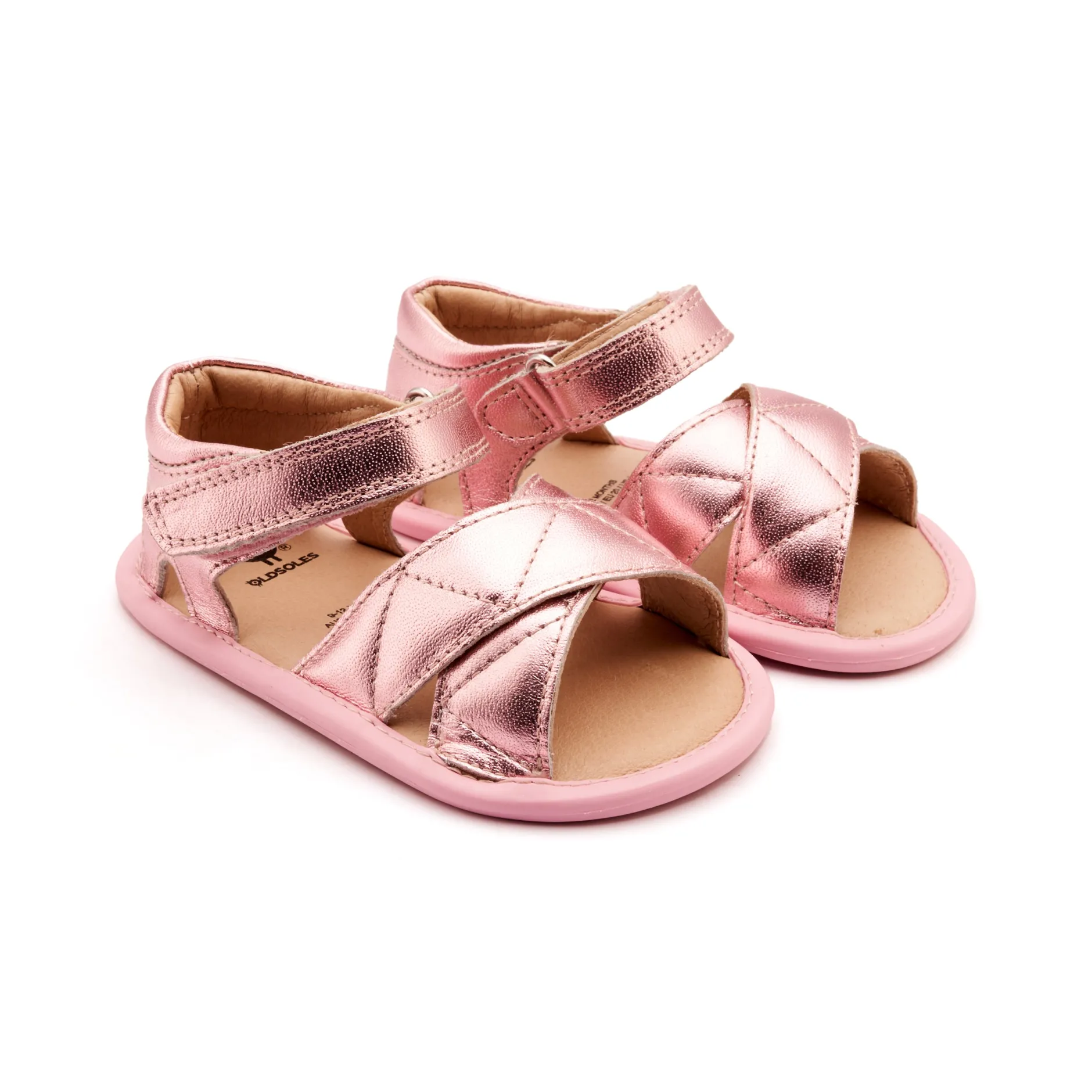 Old Soles Girl's Puff Bub Sandals - Pink Frost Online