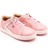 Old Soles Girl's Sash Runner Casual Shoes - Pearlised Pink / Silver / Powder Pink Sale