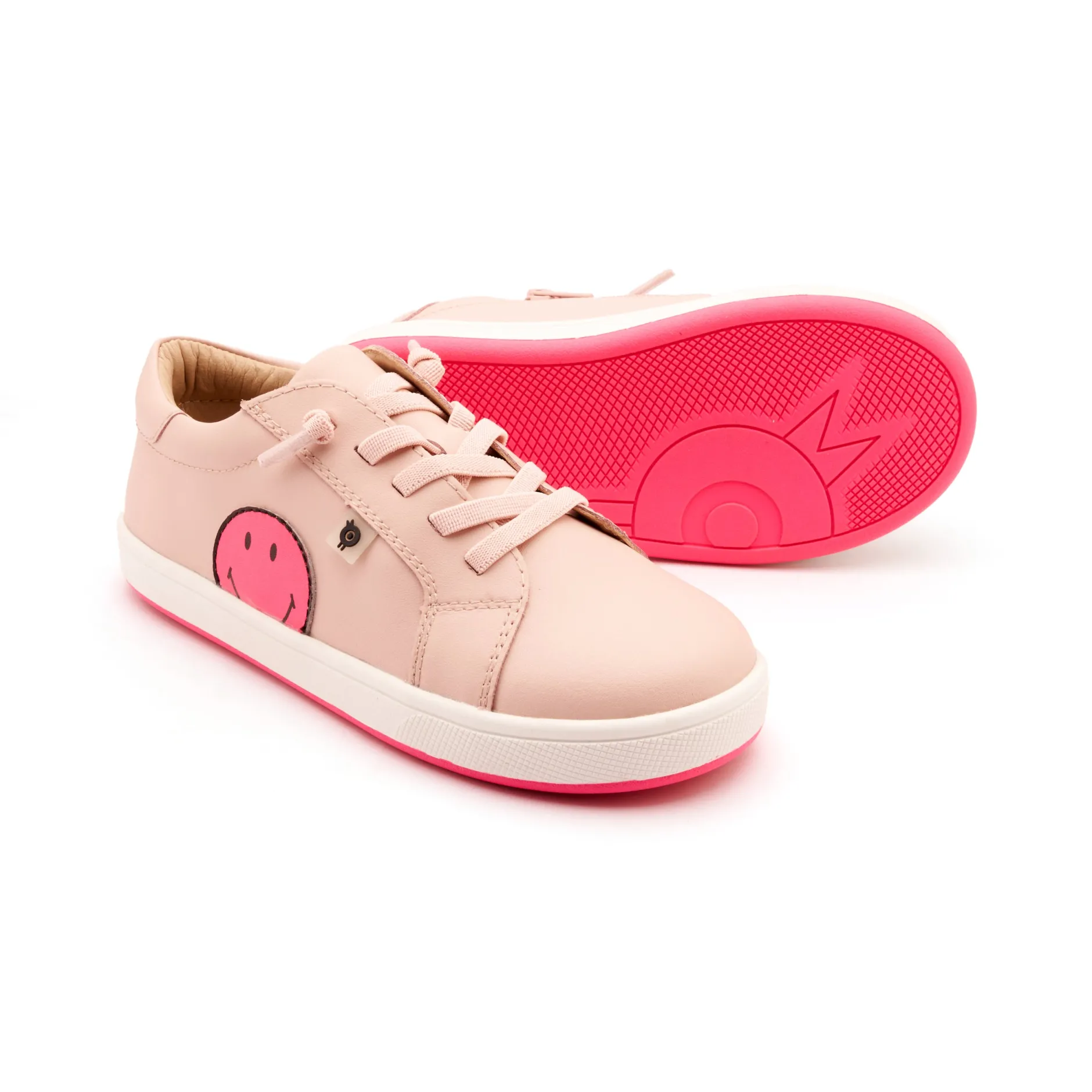 Old Soles Girl's Smiley Jumpa Casual Shoes - Nacardo Dalia / Fluro Pink Outlet