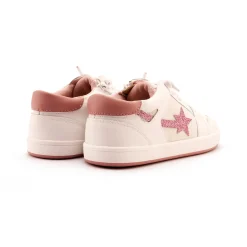 Old Soles Girl's Star Runner Casual Shoes - Snow / Glam Pink / Kiss / Light Pink Online