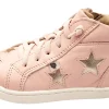 Old Soles Girl's Starey High Top Sneaker, Powder Pink/Gold Sale