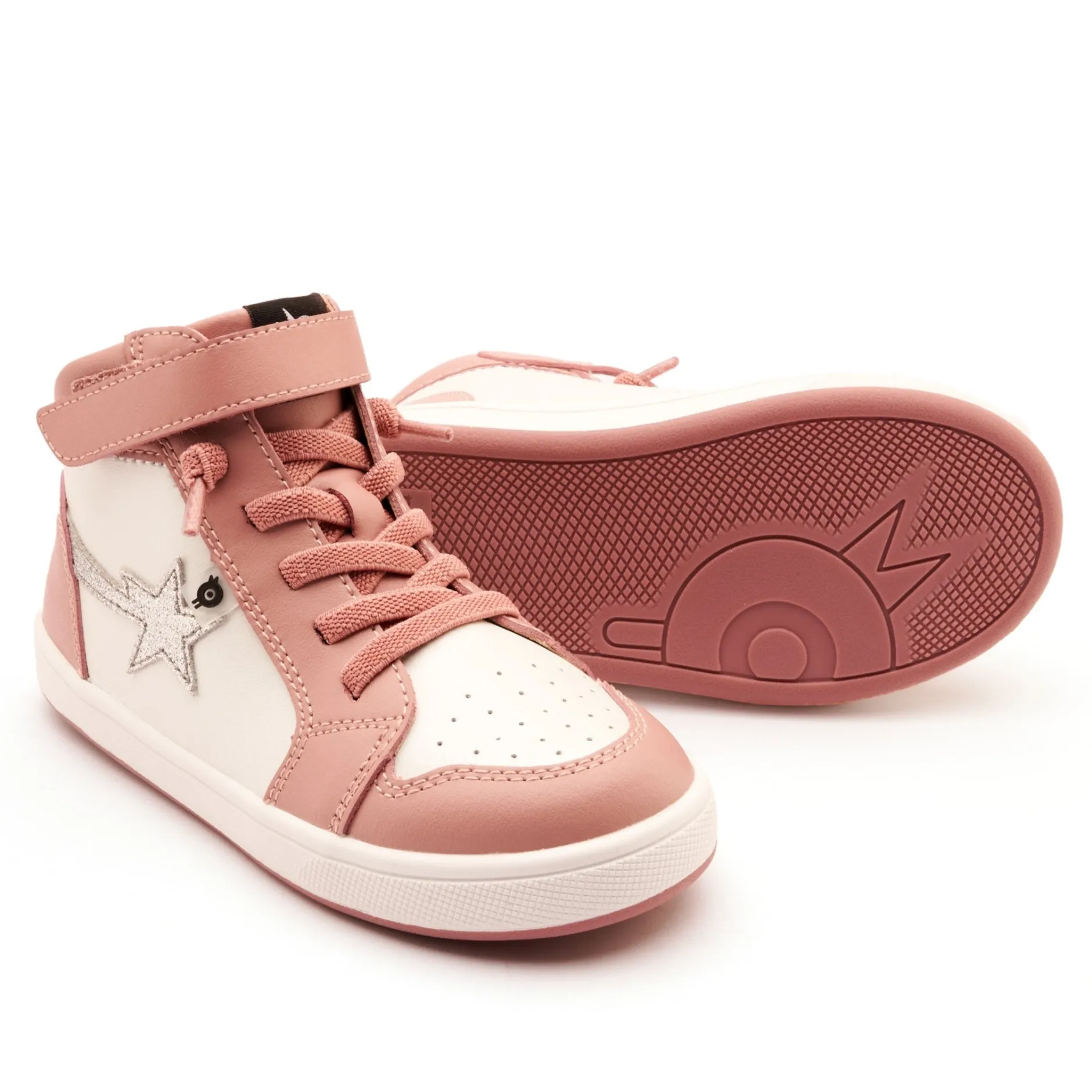 Old Soles Girl's Team-Star Casual Shoes - Kiss / Nacardo Blanco / Glam Argent Discount