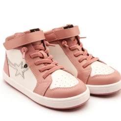 Old Soles Girl's Team-Star Casual Shoes - Kiss / Nacardo Blanco / Glam Argent Discount