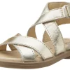 Old Soles Girl's Urban Leather Sandals, Gold Outlet