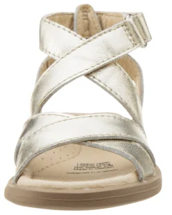 Old Soles Girl's Urban Leather Sandals, Gold Outlet