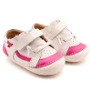 Old Soles Girl's Windy Pave Casual Shoes - Snow / Rosy / Silver Clearance
