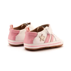 Old Soles Girl's Wos Baby Casual Shoes - Snow / Gold / Pearlised Pink Discount