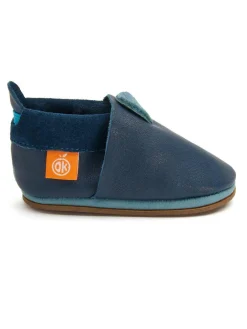 Orangenkinder Girl's and Boy's AMIGO Barefoot Shoes, Blue Sale