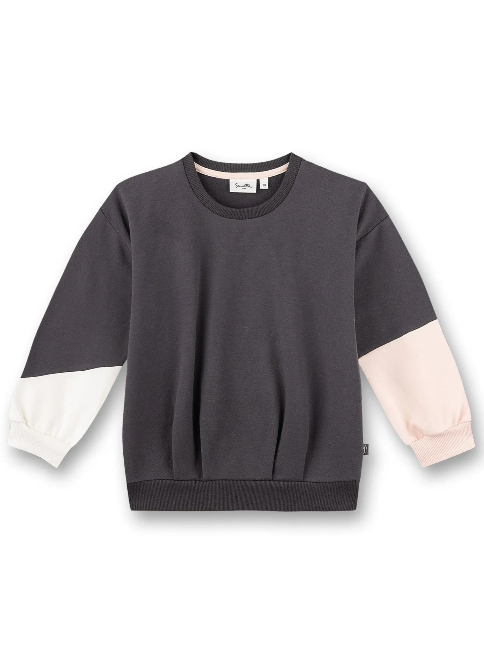 Sanetta Girl's Color Block Sweatshirt Best