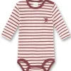 Sanetta Pink Stripe Bodysuit New