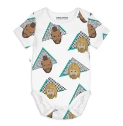 Just Shoes for Kids Sleep No More Dude Organic Baby Bodysuit Hot