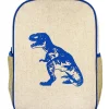SoYoung Dino Grade School Backpack, Blue Outlet