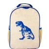 SoYoung Dino Toddler Backpack, Blue Clearance