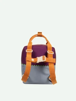 Sticky Lemon Better Together Colorblocking Small Backpack - Purple Tights / Badminton Blue Outlet