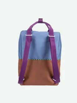 Sticky Lemon Better Together Colorblocking Large Backpack - Badminton Blue / Leather Ball Sale