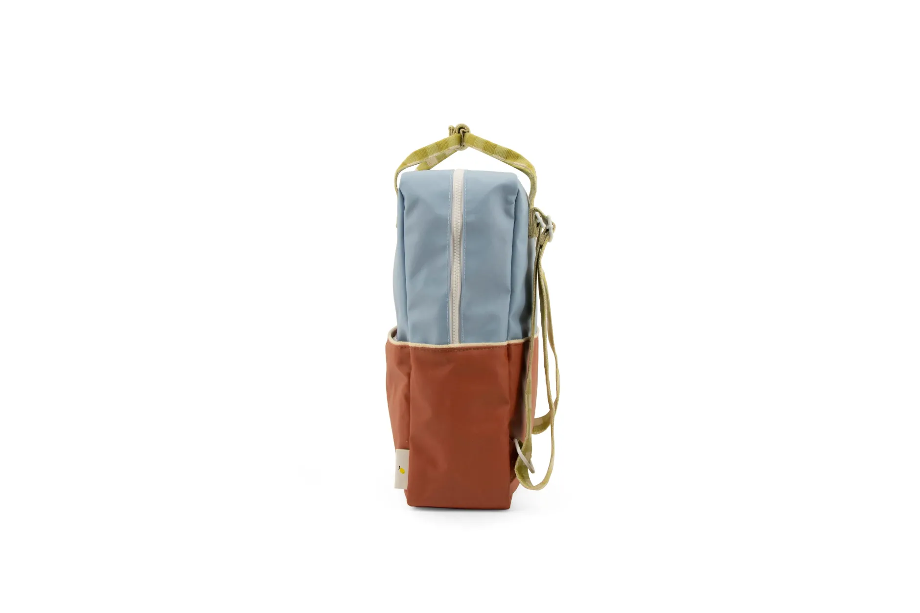 Sticky Lemon Colourblocking Large Backpack, Blueberry/Willow Brown/Pear Green Online