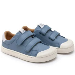 Tip Toey Joey Boy's and Girl's Ramp Sneakers - Denim / White Outlet