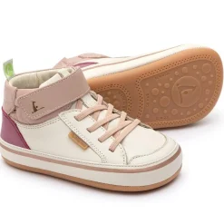Tip Toey Joey Boy's And Girl's Alley Casual Shoes - Tapioca / Pink Dream Best