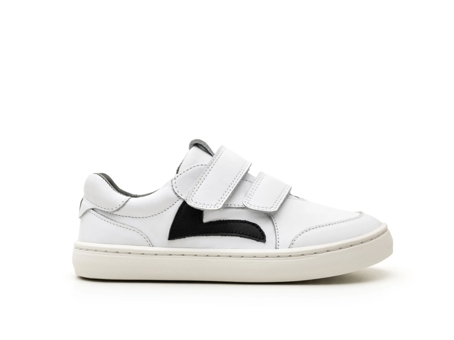 Tip Toey Joey Boy's And Girl's Landy Sneakers - White / Black Discount