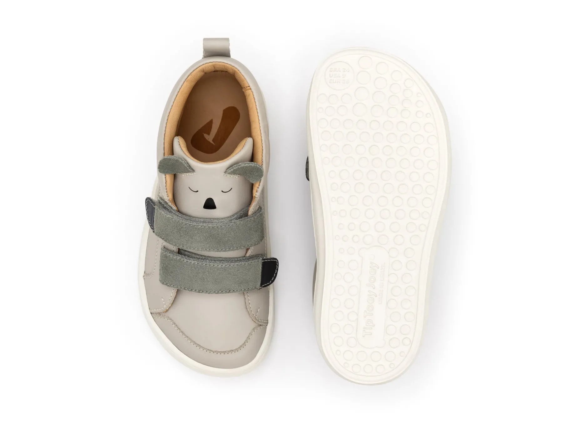 Tip Toey Joey Boy's and Girl's Koala Hug Boots - Pumice / Lead Suede / Ash Fashion