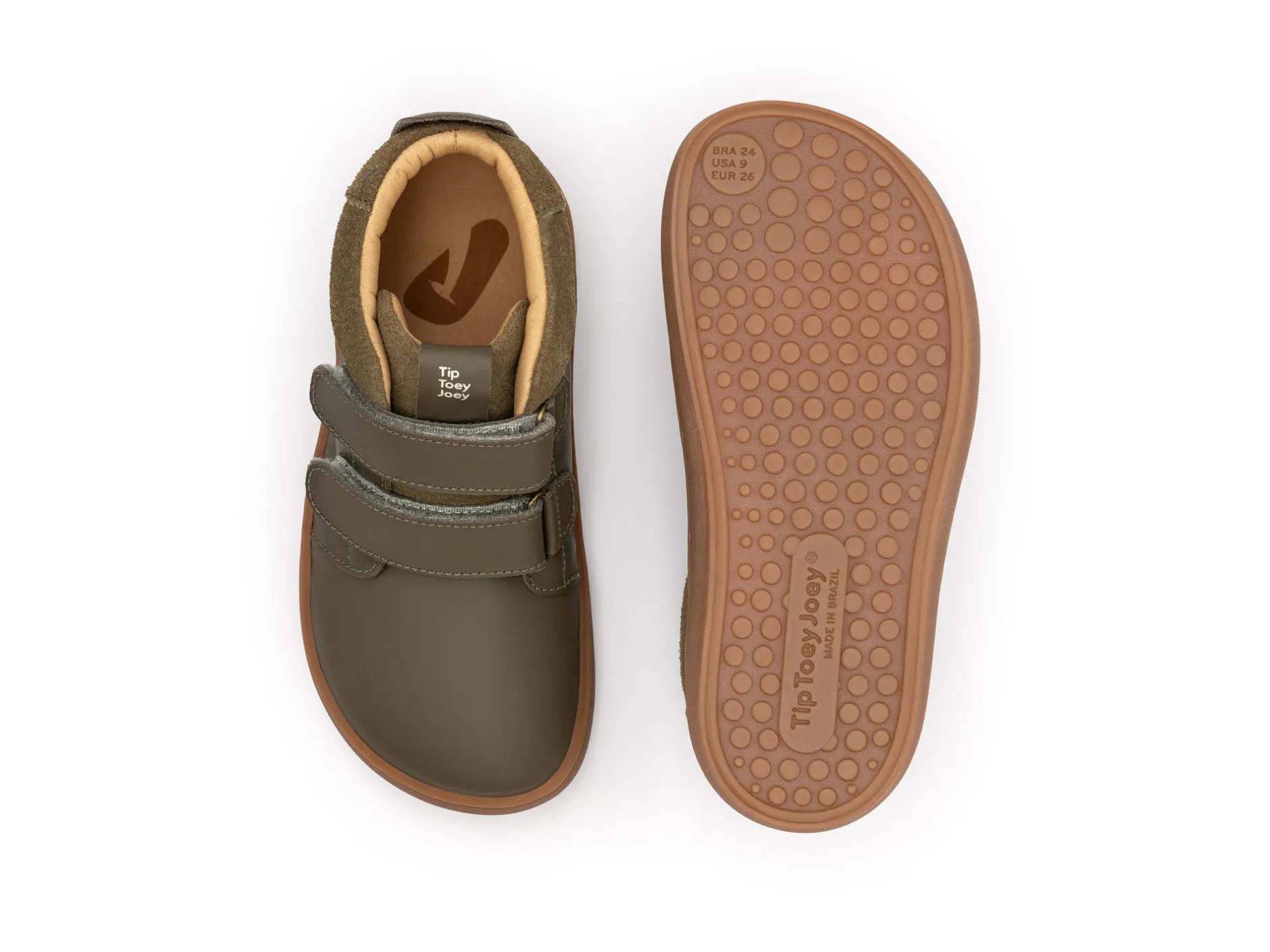 Tip Toey Joey Boy's and Girl's Cascade Boots - Mineral Green / Olive Suede Sale