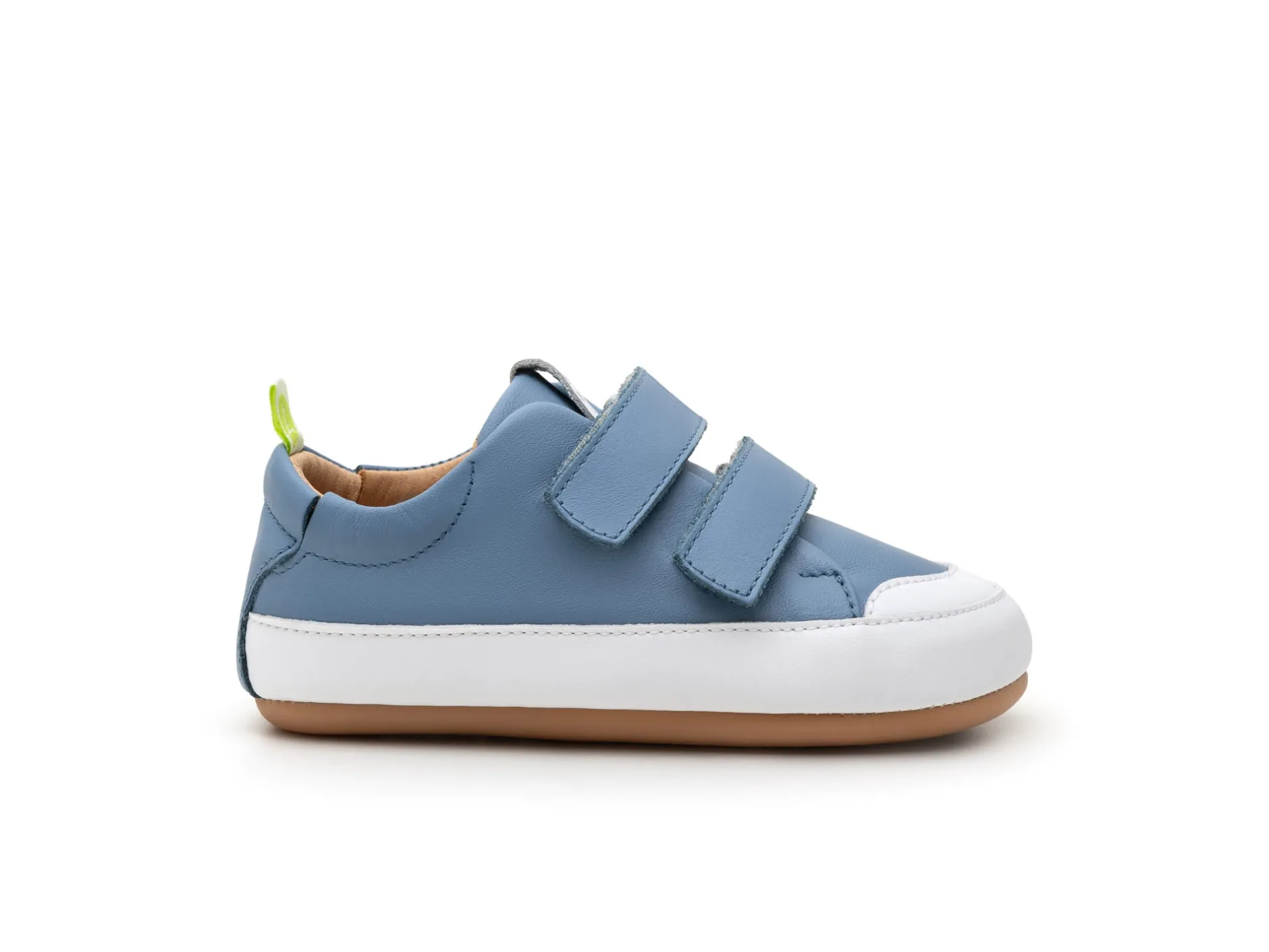 Tip Toey Joey Boy's Bossy Sneakers - Denim / White Best
