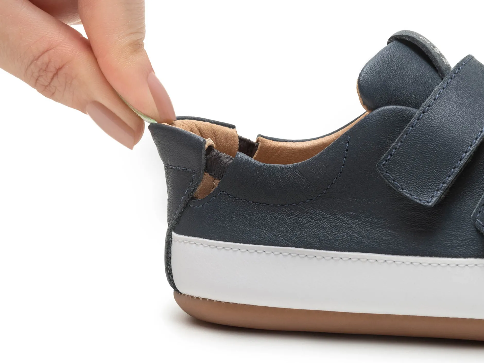 Tip Toey Joey Boy's Bossy Sneakers - Navy / White Clearance