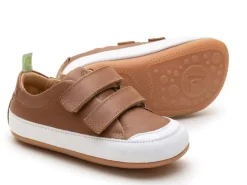 Tip Toey Joey Girl's and Boy's Bossy Sneakers, Whisky/White Fashion