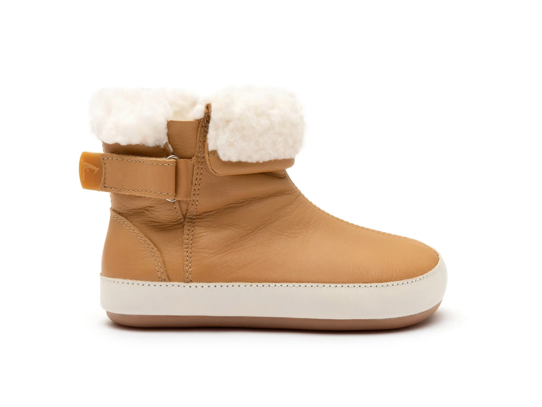 Tip Toey Joey Girl's and Boy's Dobby Boots - Hay / Tapioca Best