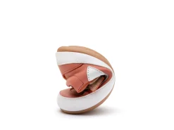 Tip Toey Joey Girl's Landy Sneakers - Rosa Seco / White Clearance