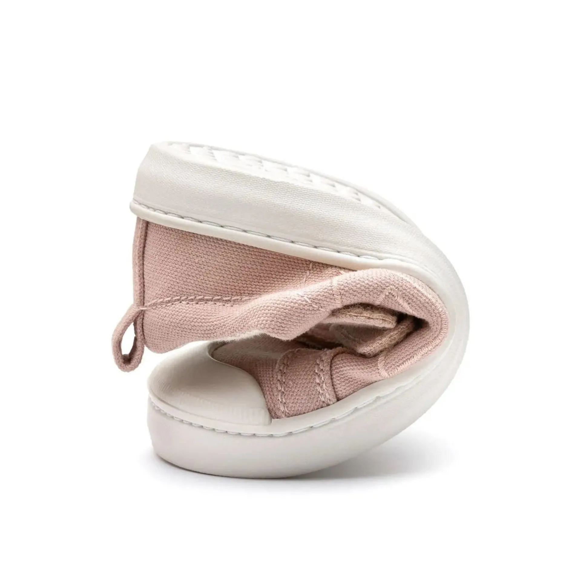 Tip Toey Joey Girl's Ramp Green Sneakers - Lona Rosa Quartzo Clearance