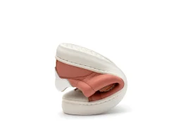 Tip Toey Joey Girl's Ramp Sneakers - Rosa Seco / White New