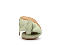 Tip Toey Joey Girl's Roundy Mary Jane Shoes - Aloe Wash / Champagne Online